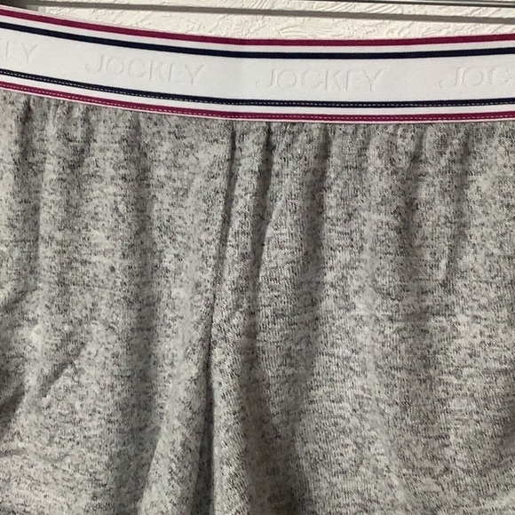 Jockey - Sz M - buttery soft flowy boyfriend short rubber logo and side ties - Picture 4 of 5